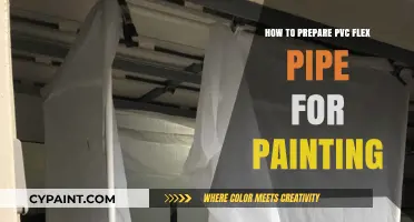 Prepping PVC Flex Pipe for Painting: A Step-by-Step Guide