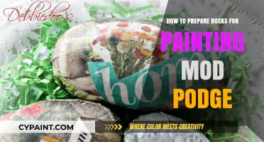 Mastering Rock Painting: Prepping Rocks with Mod Podge for Creative Designs