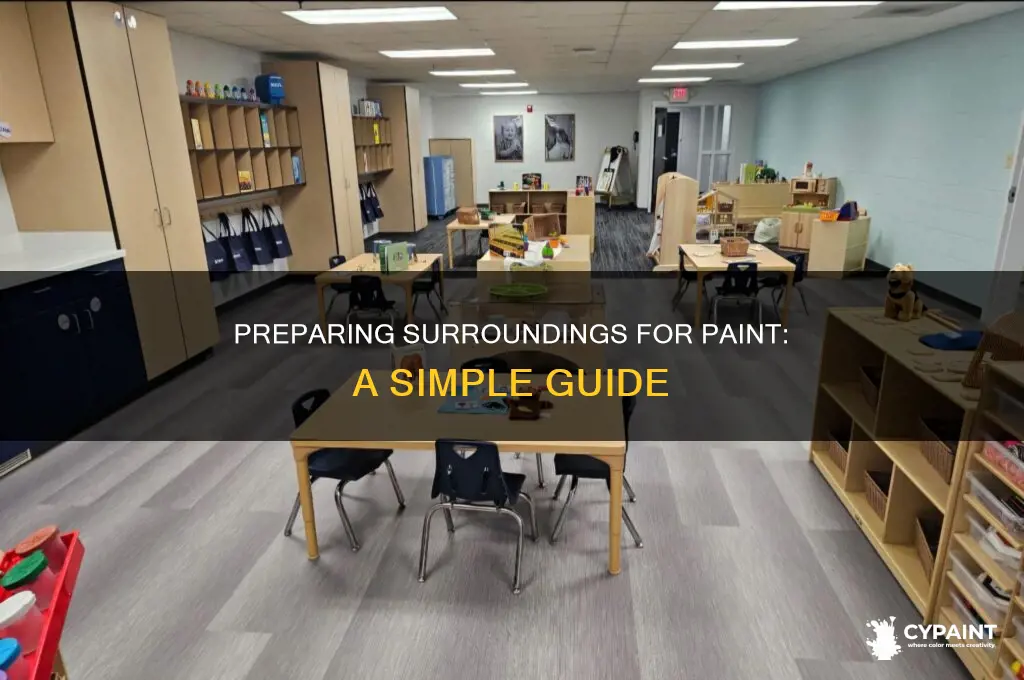 how to prepare the surround for a new paint