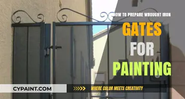 Prepping Wrought Iron Gates for Painting: A Step-by-Step Guide