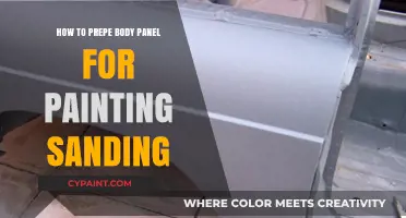 Mastering Body Panel Prep: Sanding Techniques for Perfect Paint Finish