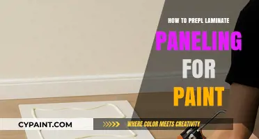Prepping Laminate Paneling for Paint: A Step-by-Step Guide