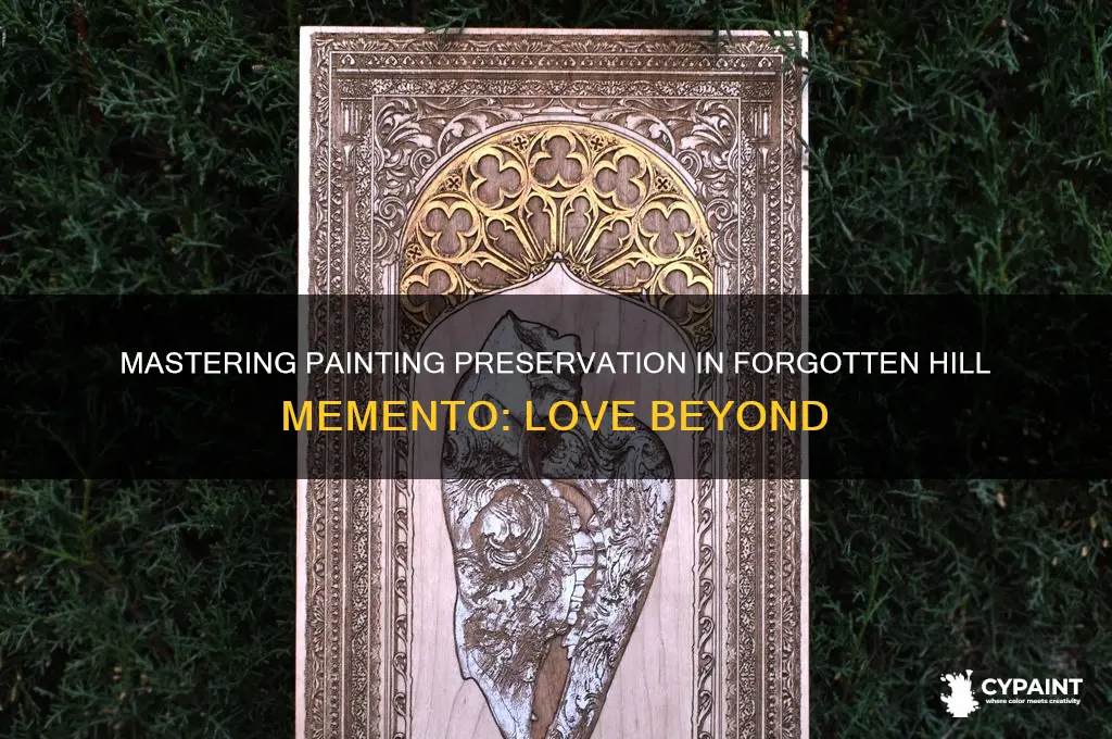 how to press the paintings in forgotten hill momento:love beyond