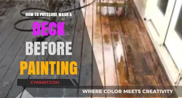Pressure Washing Your Deck: Essential Prep Steps Before Painting