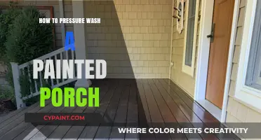 Pressure Washing Your Painted Porch: Tips for a Clean Finish