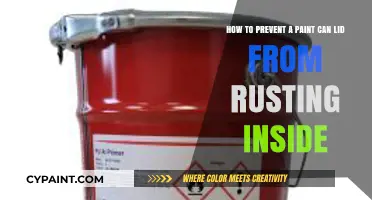 Prevent Paint Can Lid Rust: Simple Storage Tips and Tricks