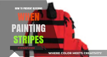 Prevent Bleeding: Tips for Perfectly Painted Stripes Every Time
