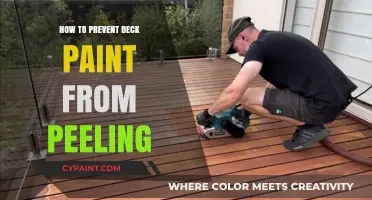 Prevent Deck Paint Peeling: Essential Tips for Long-Lasting Protection