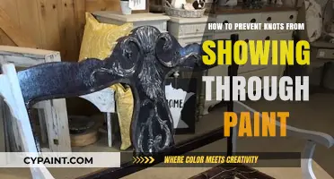 Prevent Knots from Showing Through Paint: Expert Tips and Techniques