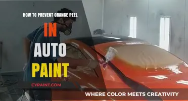 Prevent Orange Peel in Auto Paint: Expert Tips for a Smooth Finish