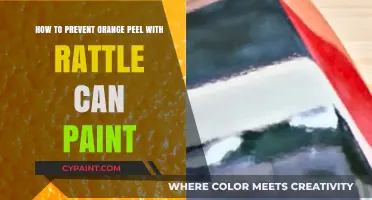 Spray-Paint Like a Pro: No More Orange Peel