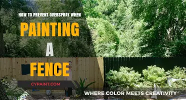 Prevent Overspray: Tips for a Clean Fence Painting Project