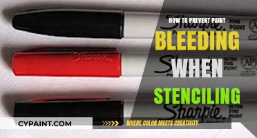 Master Stenciling: Prevent Paint Bleeding with These Expert Tips