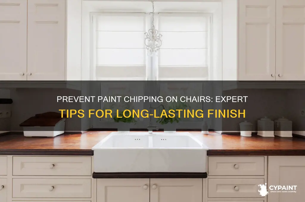 how to prevent paint from chipping on chairs
