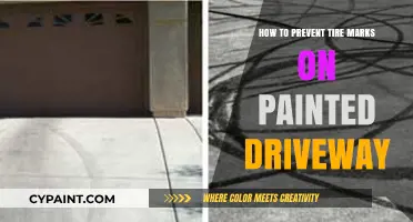 Prevent Tire Marks: Tips for a Clean Painted Driveway