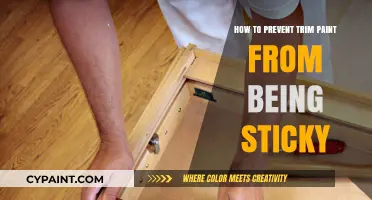 Prevent Sticky Trim Paint: Expert Tips for a Smooth Finish