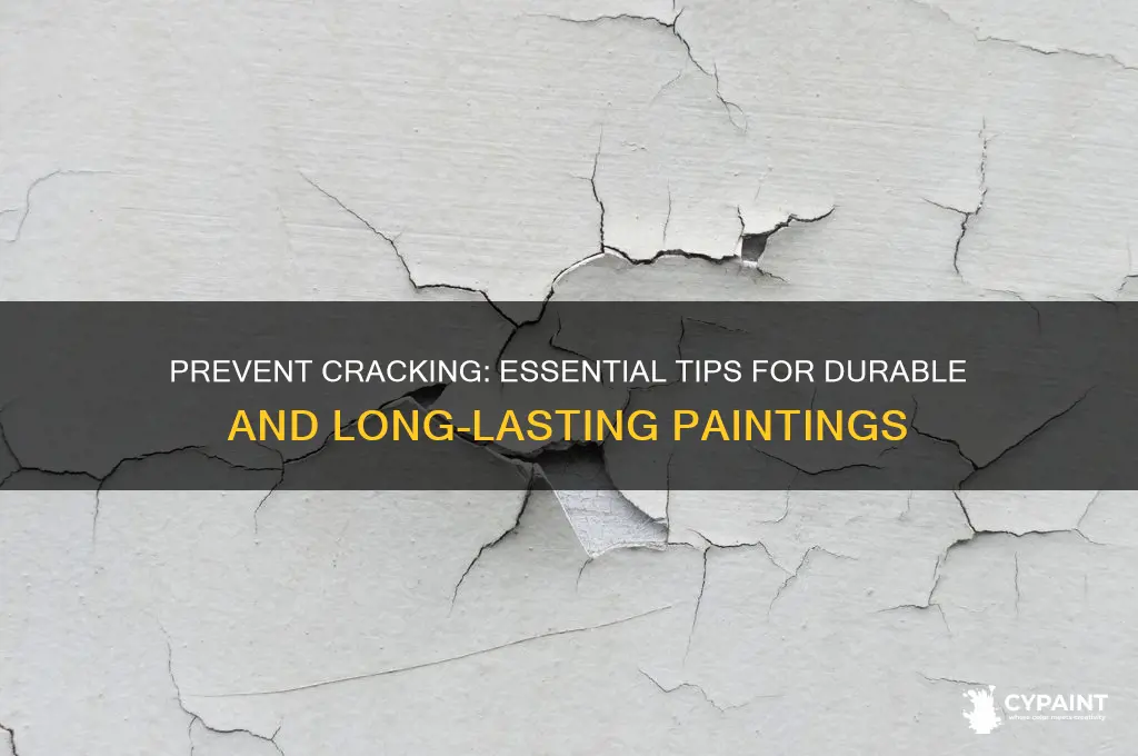 how to prevent your painting from cracking