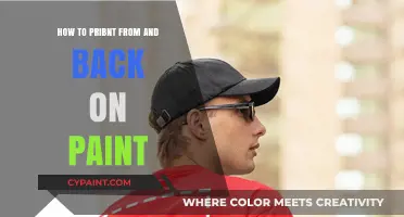 Mastering Print Settings: Front and Back Printing in Paint Made Easy