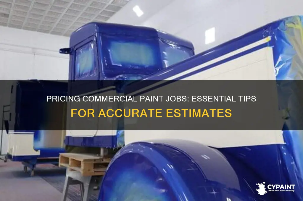 how to price a commercial paint job