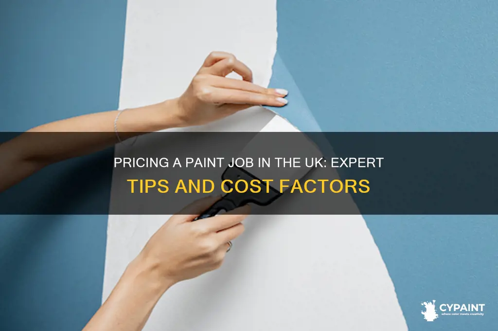 how to price a paint job uk