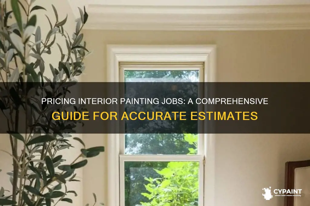 how to price a painting job interior