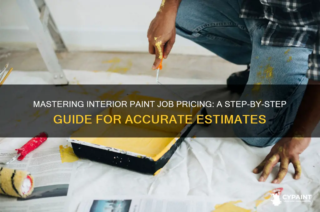 how to price out an interior paint job