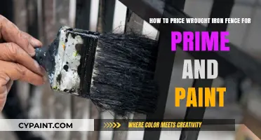 Pricing Wrought Iron Fence Priming and Painting: A Comprehensive Guide
