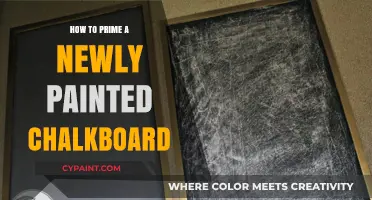 Perfect Chalkboard Prep: Priming Tips for Your Freshly Painted Surface