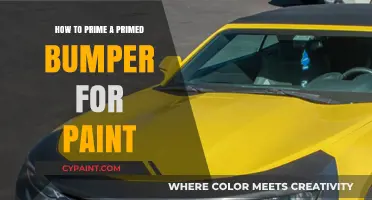 Mastering Bumper Prep: Priming a Primed Surface for Flawless Paint Finish