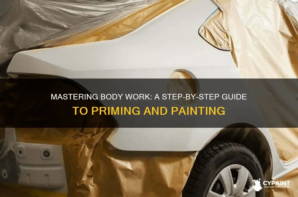 how to prime and paint body work