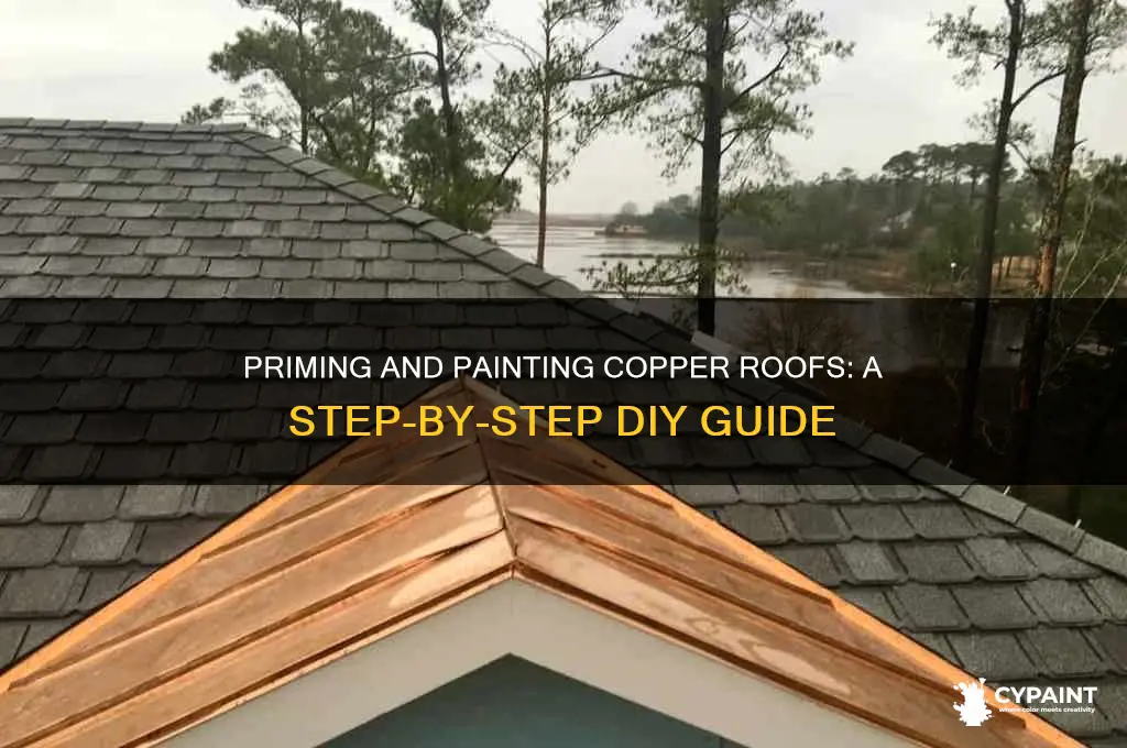 how to prime and paint copper roof