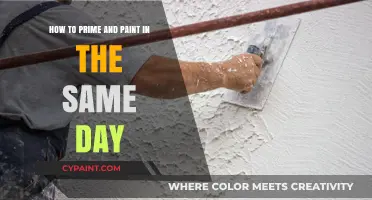 Quick Painting Project: Prime and Paint in One Day