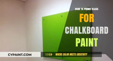 Prep Glass Perfectly: A Guide to Priming for Chalkboard Paint