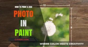 Print Perfect 4x6 Photos Using Paint: A Step-by-Step Guide