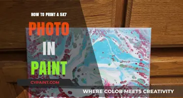 Printing Perfect 5x7 Photos in Paint: A Step-by-Step Guide