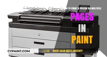 Print Large Posters Easily: Splitting Images in Paint for Multi-Page Printing