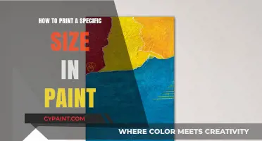 Mastering Paint: Print Specific Sizes Effortlessly with These Tips