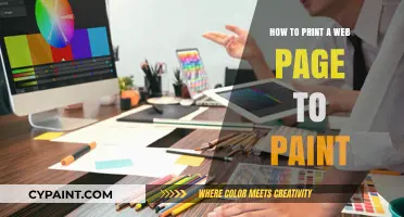 Print Web Pages as Art: A Guide to Painting Digital Content