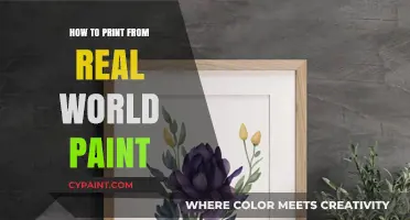 Mastering the Art of Printing Real-World Paint Creations Effortlessly