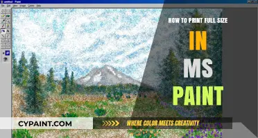 Mastering MS Paint: Print Full-Size Images Effortlessly with These Tips