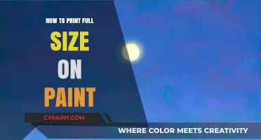 Master Printing Full-Size Images in Paint: A Step-by-Step Guide