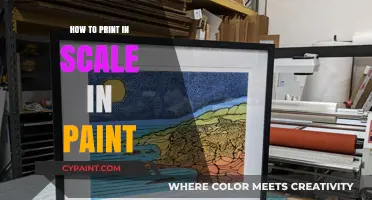 Mastering Scale Printing in Paint: A Step-by-Step Guide