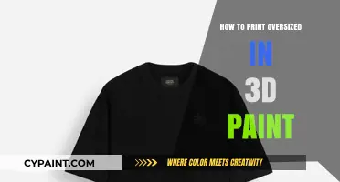 Mastering Oversized 3D Printing in Paint: Tips and Techniques