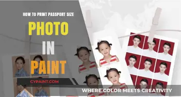 Print Passport Size Photos Easily Using Microsoft Paint: A Step-by-Step Guide