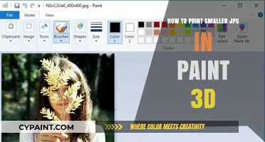 Resize and Print Smaller JPGs Easily with Paint 3D