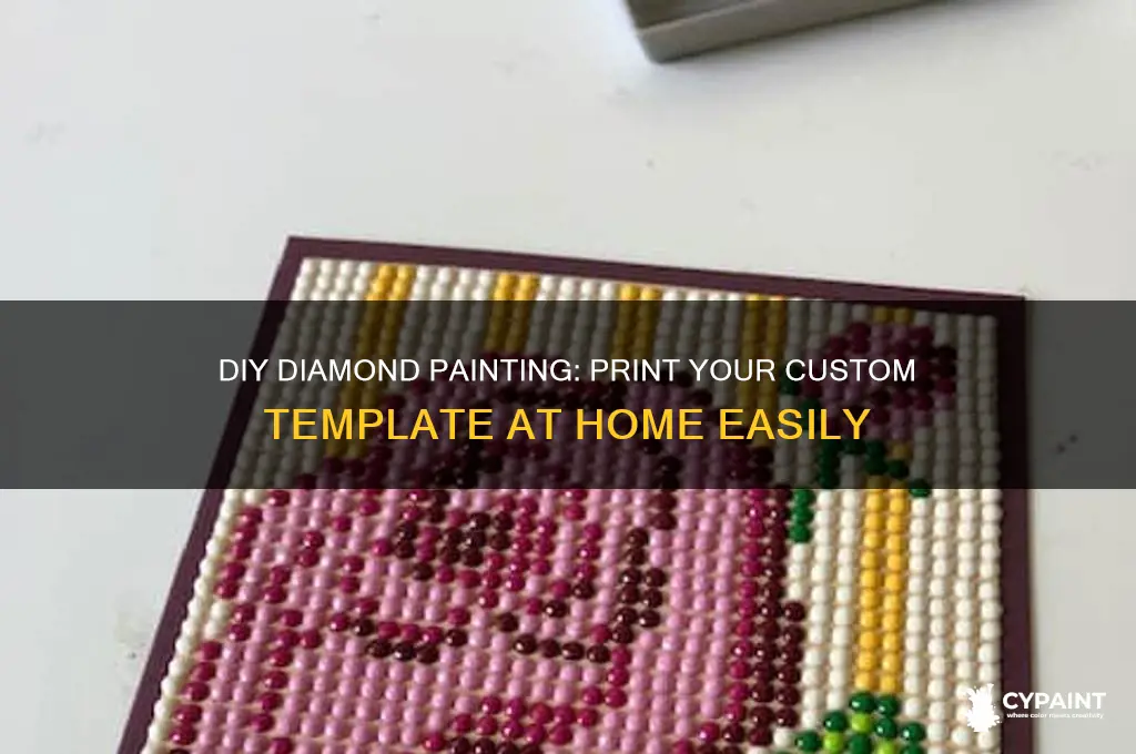 How To Print Your Own Diamond Painting