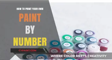 DIY Paint by Number: Easy Steps to Print Your Own Art