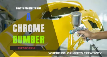 Mastering Chrome Bumper Painting: A Step-by-Step Guide to Perfection