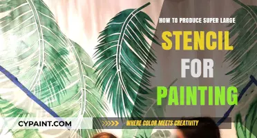 Mastering Oversized Stencil Creation for Large-Scale Painting Projects