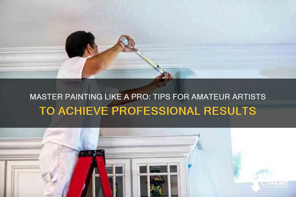 how to professionally paint without being a professional